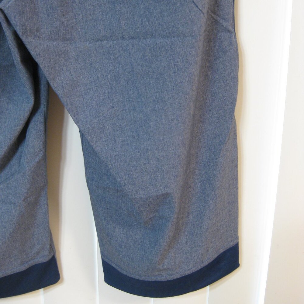 NWT BCG medieval blue heather capri capris pants S small - Picture 6 of 9